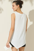 Load image into Gallery viewer, Ninexis Round Neck Button Side Tank