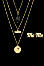Load image into Gallery viewer, Triple-layer MAMA I LOVE YOU 18K gold-plated Pendant Combo Deal