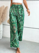 Load image into Gallery viewer, Printed Wide Leg Pants