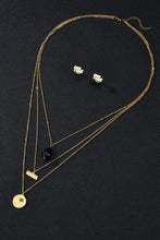 Load image into Gallery viewer, Triple-layer MAMA I LOVE YOU 18K gold-plated Pendant Combo Deal