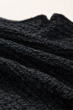 Load image into Gallery viewer, Textured Round Neck Top and Wide Leg Pants Set