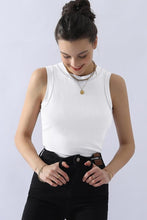 Load image into Gallery viewer, Ninexis Ribbed Round Neck Tank
