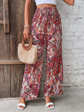 Load image into Gallery viewer, Printed Wide Leg Pants