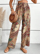 Load image into Gallery viewer, Printed Wide Leg Pants