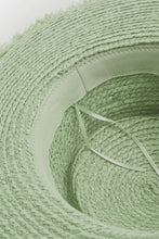 Load image into Gallery viewer, Fame Braided Strap Wide Brim Hat
