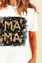 Load image into Gallery viewer, MAMA Round Neck Short Sleeve T-Shirt