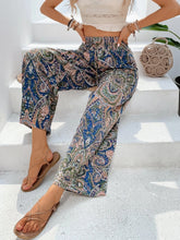 Load image into Gallery viewer, Printed Wide Leg Pants