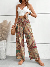 Load image into Gallery viewer, Printed Wide Leg Pants