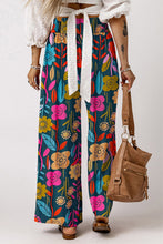 Load image into Gallery viewer, Printed High Waist Wide Leg Pants
