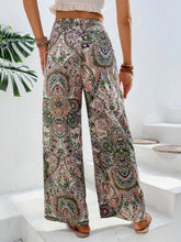 Load image into Gallery viewer, Printed Wide Leg Pants