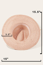 Load image into Gallery viewer, Fame Braided Rope Straw Hat