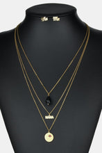 Load image into Gallery viewer, Triple-layer MAMA I LOVE YOU 18K gold-plated Pendant Combo Deal
