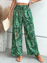 Load image into Gallery viewer, Printed Wide Leg Pants