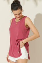 Load image into Gallery viewer, Ninexis Round Neck Button Side Tank