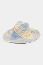 Load image into Gallery viewer, Fame Contrast Straw Braid Hat