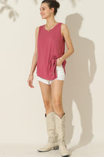 Load image into Gallery viewer, Ninexis Round Neck Button Side Tank