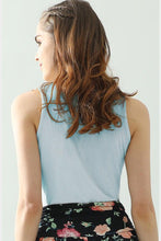 Load image into Gallery viewer, Ninexis Notched Rib Knit Tank