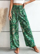 Load image into Gallery viewer, Printed Wide Leg Pants