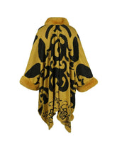 Load image into Gallery viewer, Faux Fur Trim Poncho