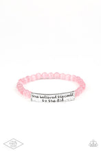 Load image into Gallery viewer, PAPARAZZI | So She Did - Pink | Bracelet