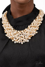 Load image into Gallery viewer, PAPARAZZI | 2021 ZI COLLECTION | Sentimental | WHITE + GOLD CLUSTER