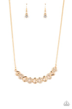 Load image into Gallery viewer, PAPARAZZI | Sparkly Suitor - Gold NECKLACE