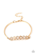 Load image into Gallery viewer, PAPARAZZI | Attentive Admirer - Gold BRACELET WITH HEART DESIGN