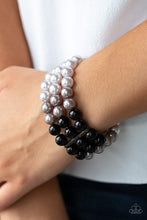 Load image into Gallery viewer, PAPARAZZI | Central Celebrity - Black Bracelet