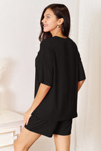 Load image into Gallery viewer, Basic Bae Full Size Soft Rayon Half Sleeve Top and Shorts Set
