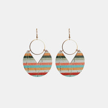 Load image into Gallery viewer, Ms.Pac-Man Shape Wooden Dangle Earrings
