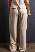 Load image into Gallery viewer, Ruched Wide Leg Pants with Pockets
