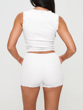 Load image into Gallery viewer, Scoop Neck Wide Strap Top and Shorts Set
