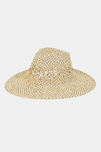 Load image into Gallery viewer, Fame Cutout Woven Straw Hat
