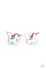 Load image into Gallery viewer, Starlet Shimmer - Unicorn | Post | Unicorn Earring | Vibrant Color
