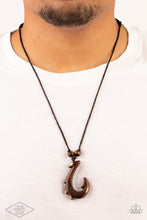 Load image into Gallery viewer, PAPARAZZI | Taylor Kirby | Off The Hook Necklace | Black Diamond Exclusive
