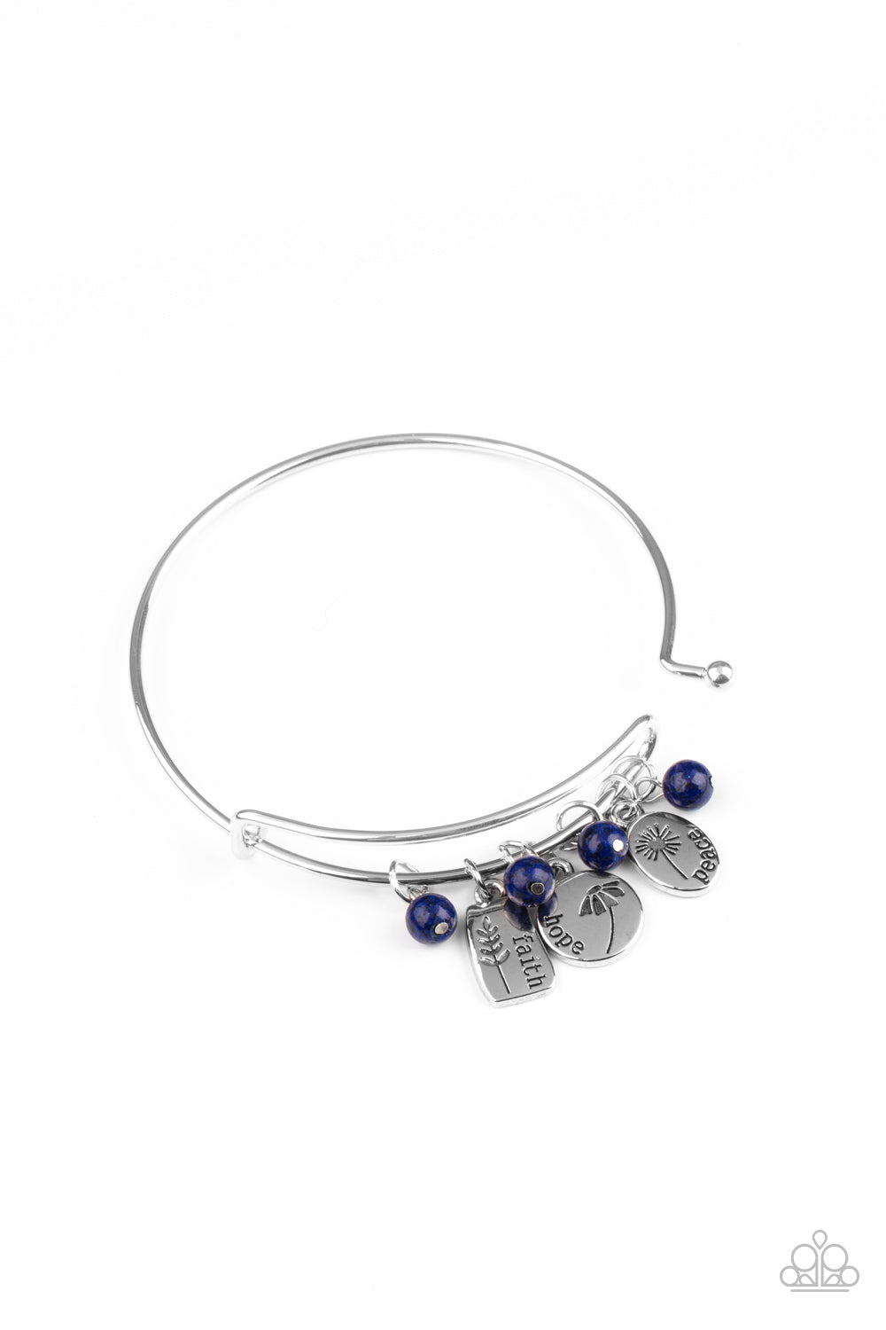 GROWING Strong - Blue | Faith | Hope | Peace | Bracelet