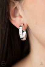 Load image into Gallery viewer, PAPARAZZI Ready, Steady, GLOW - White | Clip on Earring

