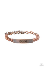 Load image into Gallery viewer, PAPARAZZI | Mom Squad - Copper | MOTHERS DAY Bracelet
