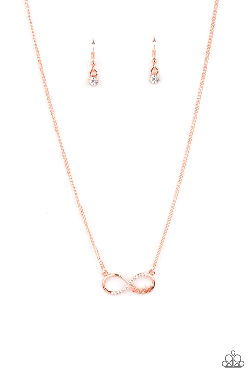 PAPARAZZI | Forever Your Mom - Copper | INFINITY MOTHER Necklace