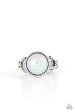 Load image into Gallery viewer, Glitter Grove - White | Opalescent bead fleck ring
