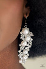 Load image into Gallery viewer, PAPARAZZI | The Party Has Arrived - White | Earring | Life of the Party
