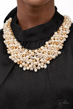 Load image into Gallery viewer, PAPARAZZI | 2021 ZI COLLECTION | Sentimental | WHITE + GOLD CLUSTER
