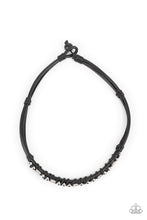 Load image into Gallery viewer, PAPARAZZI | Westside Wrangler - Black | Leather corded Necklace | Urban

