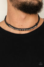 Load image into Gallery viewer, PAPARAZZI | Westside Wrangler - Black | Leather corded Necklace | Urban
