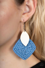 Load image into Gallery viewer, PAPARAZZI | Sabbatical WEAVE - Blue EARRING
