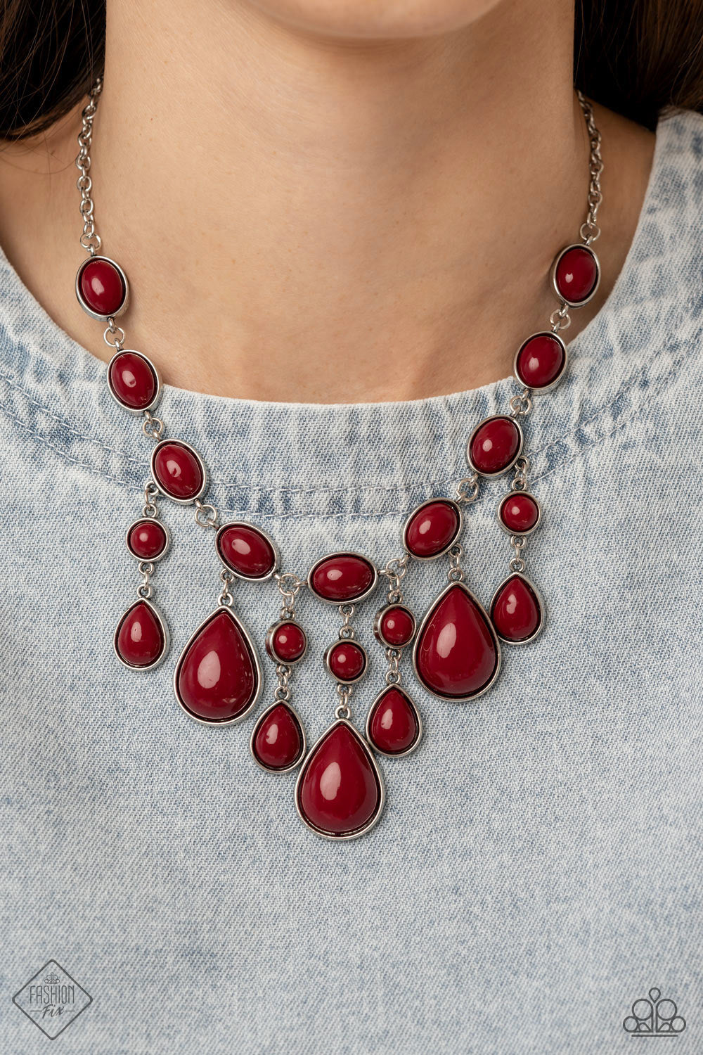 PAPARAZZI JANUARY 2022 FASHION FIX |Mediterranean Mystery - Red | Glimpses of Malibu