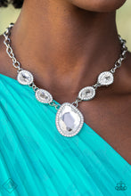 Load image into Gallery viewer, Paparazzi | Fiercely Fifth Avenue | July 2022 | White gem statement set Fashion Fix

