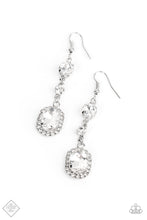 Load image into Gallery viewer, PAPARAZZI Glass Slipper Sparkle | February Fiercely Fifth Avenue Earring
