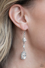 Load image into Gallery viewer, PAPARAZZI Glass Slipper Sparkle | February Fiercely Fifth Avenue Earring
