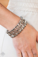 Load image into Gallery viewer, PAPARAZZI | Thematic Twinkle | Magnificent Musings | February 2022 | Hematite Bracelet

